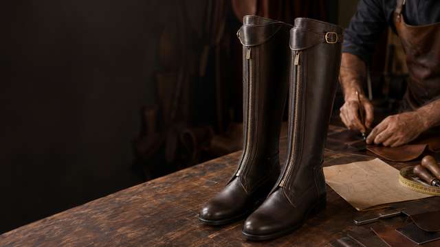 Botas de polo hechas a medida