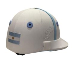 Casco de Polo Homologado "Blanco Bandera"
