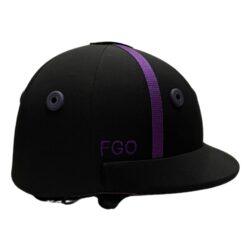 Casco de Polo Homologado Lock Black