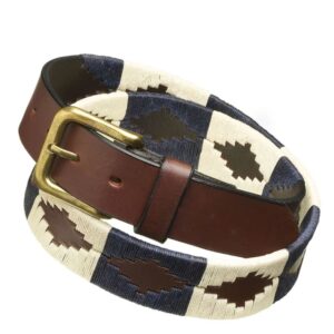 Cinturon de cuero bordado Jugadoro